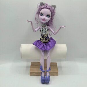 Ever After High Book Party Kitty Cheshire Doll By Mattel 2012 Made In Indonesia